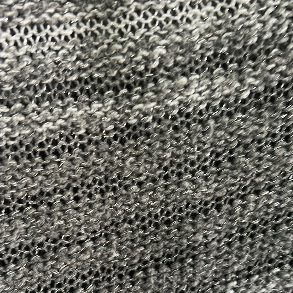 Hollister Gray V-Neck Sweater with Gradient Knit - Picture 6 of 6